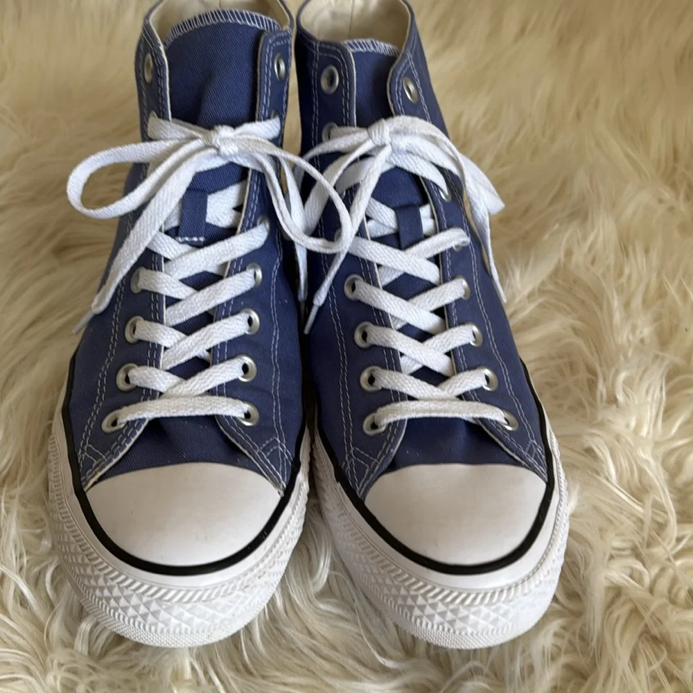 Converse Chuck Taylor All Star Hi Washed Indigo 164397F men’ 9.5 wo’s 11.5‎